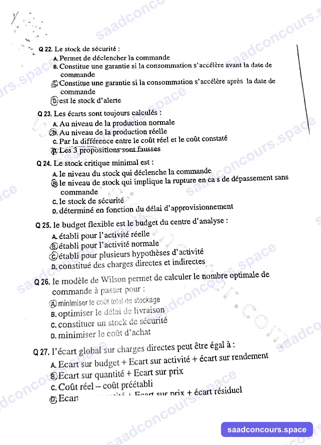 Extrait scanné — FSJES Agadir (Ibn Zohr) 2018