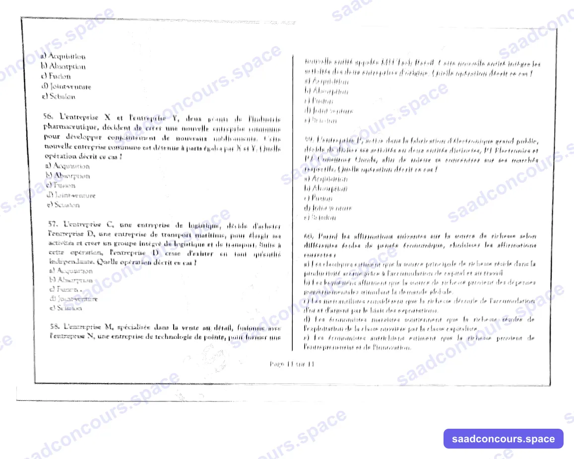 Extrait scanné — FSJES Agadir (Ibn Zohr) 2023