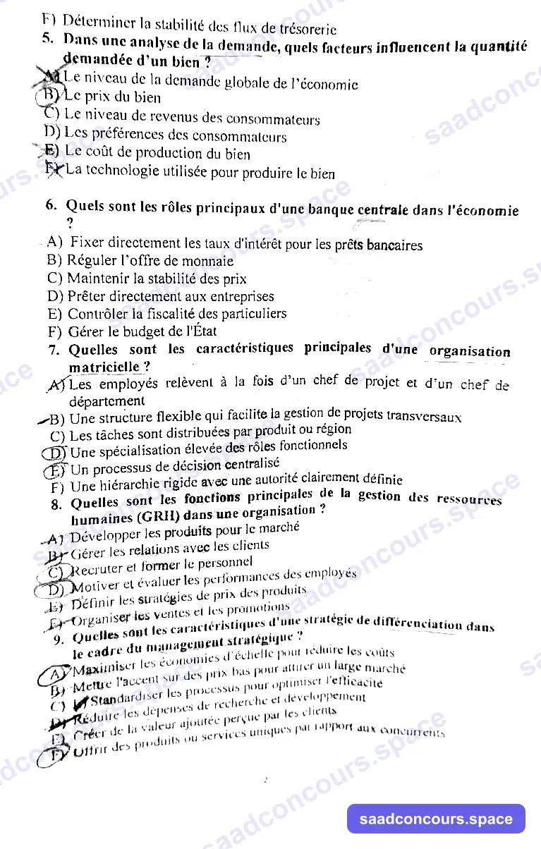 Extrait scanné — FSJES Ait Melloul (Ibn Zohr) 2024