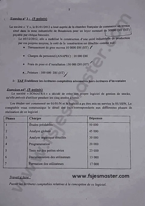Extrait scanné — FSJES Ain Chock 2018