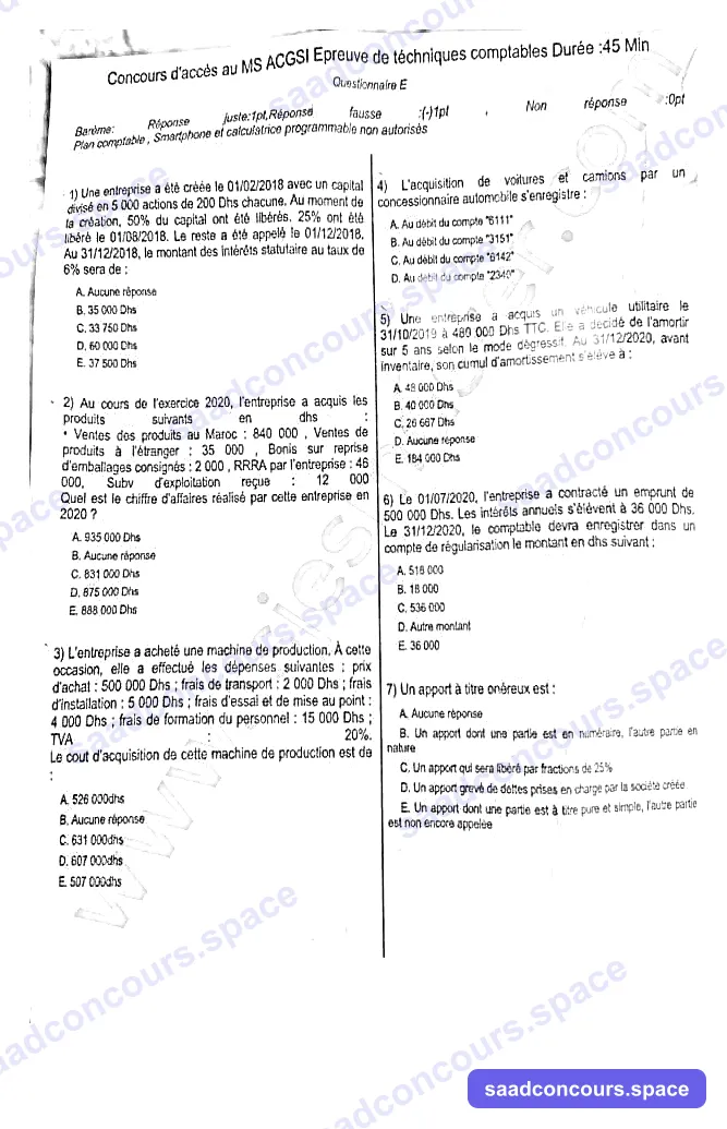 Extrait scanné — FSJES Ain Chock 2023