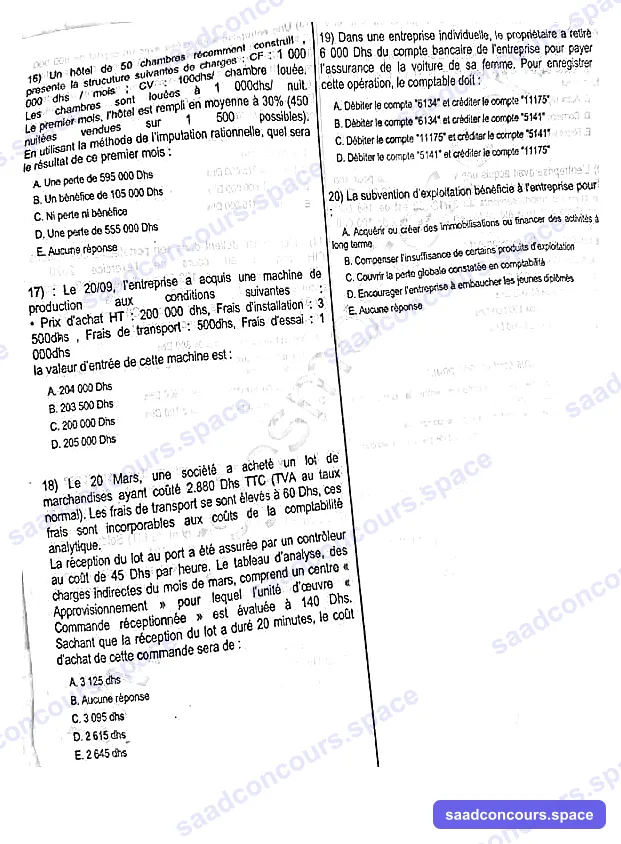 Extrait scanné — FSJES Ain Chock 2023