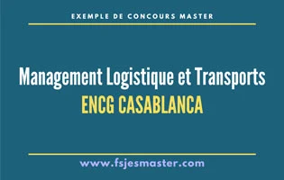 Extrait scanné — ENCG Casablanca SD