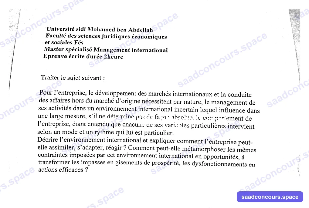 Extrait scanné — FSJES Dhar El Mahraz 2015
