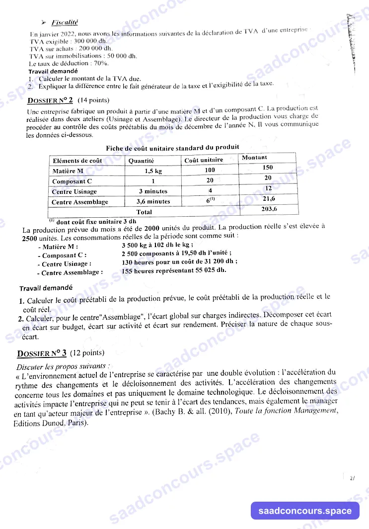 Extrait scanné — FSJES Dhar El Mahraz 2022