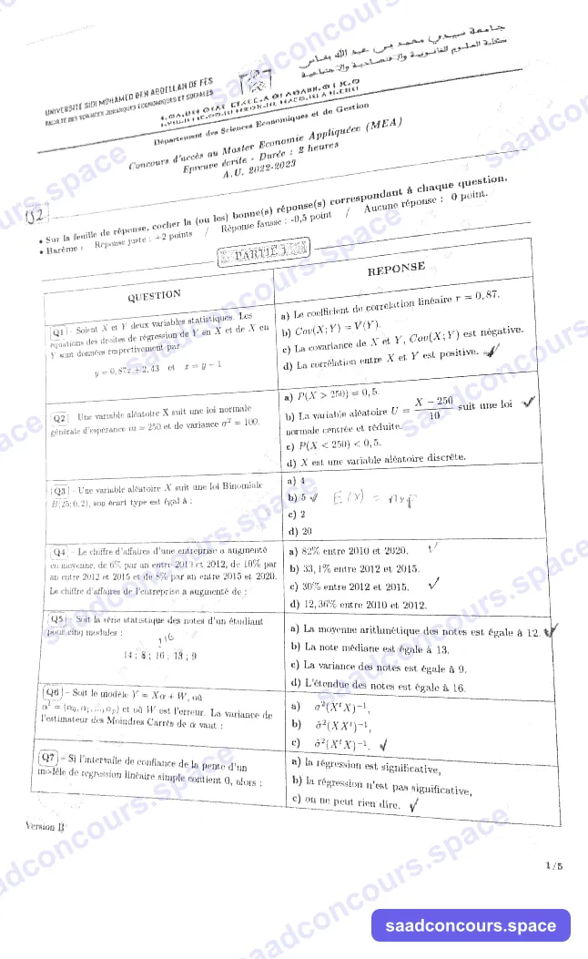 Extrait scanné — FSJES Dhar El Mahraz 2022