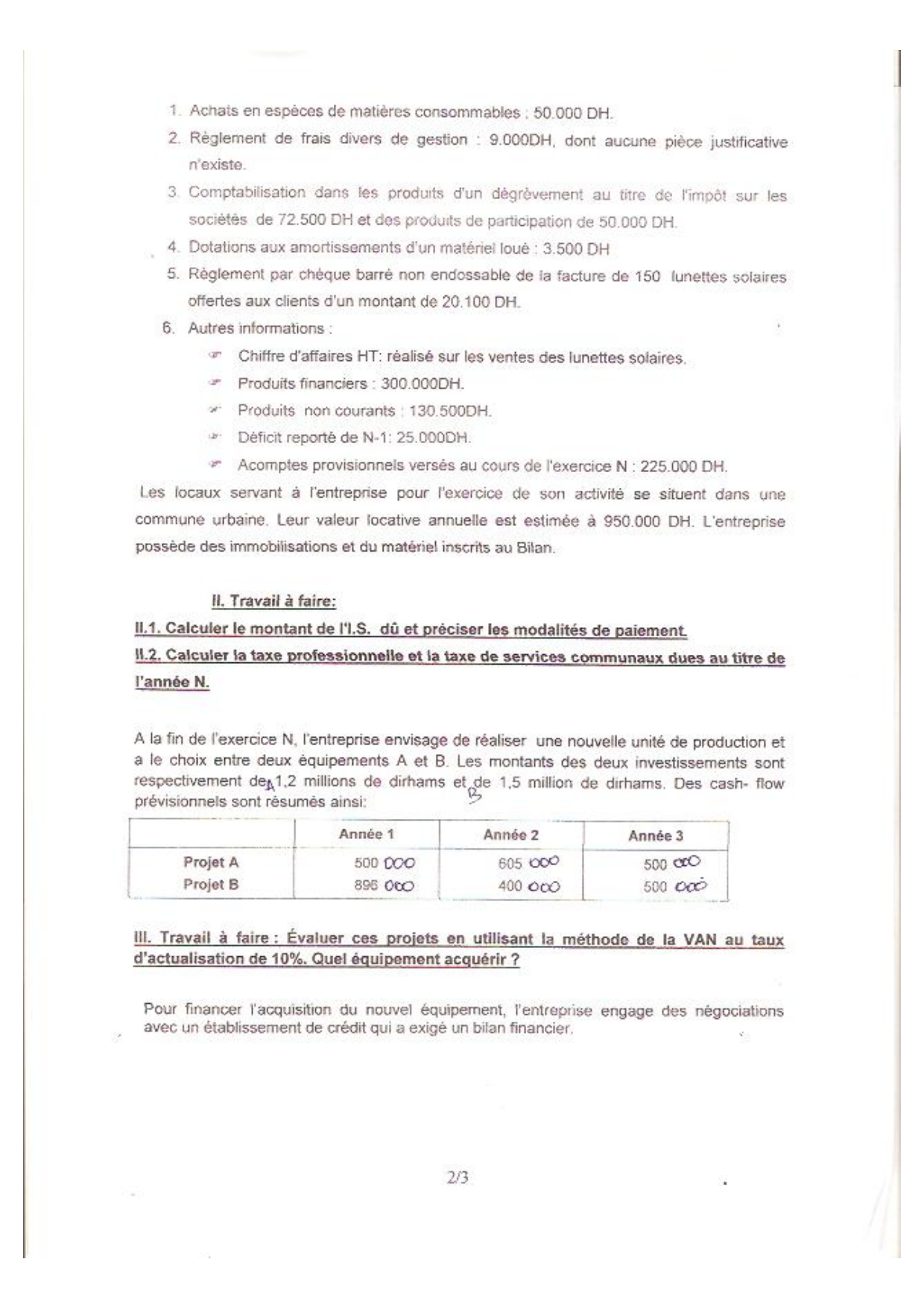 Extrait scanné — FSJES Kénitra 2013