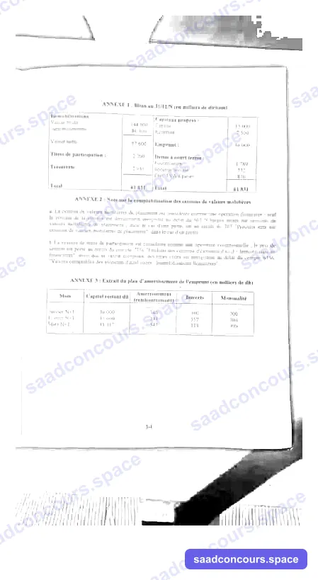 Extrait scanné — FSJES Marrakech (Cadi Ayyad) 2022