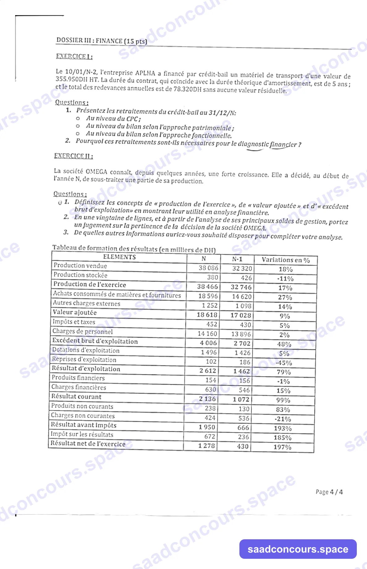 Extrait scanné — FSJES Agdal 2014