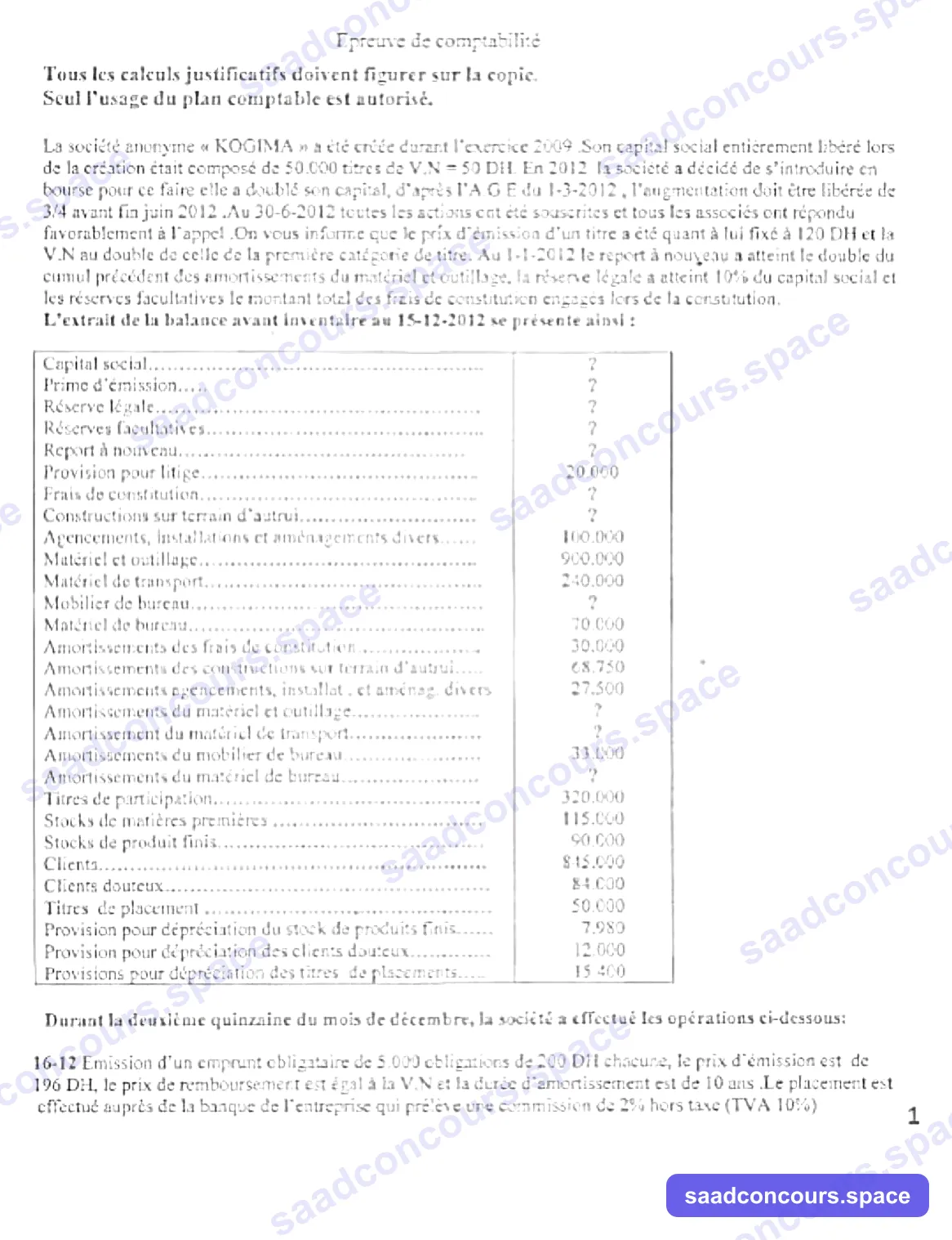 Extrait scanné — FSJES Agdal 2014