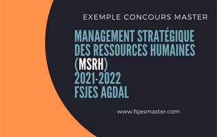 Extrait scanné — FSJES Agdal 2021