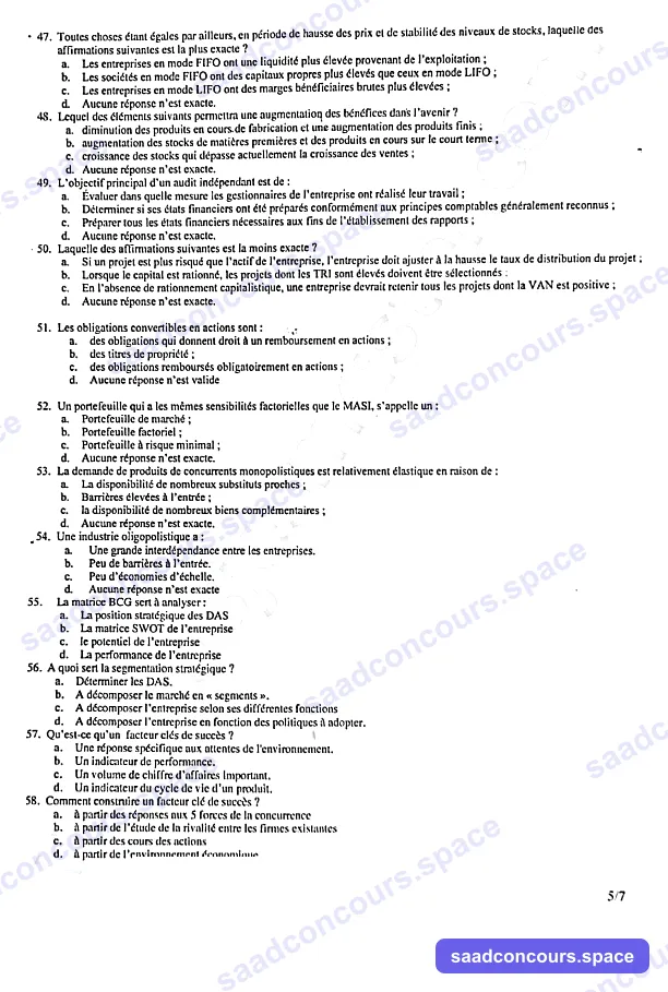 Extrait scanné — FSJES Agdal 2022