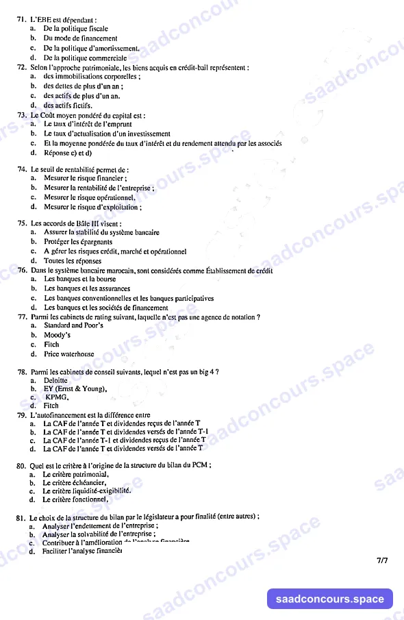 Extrait scanné — FSJES Agdal 2022