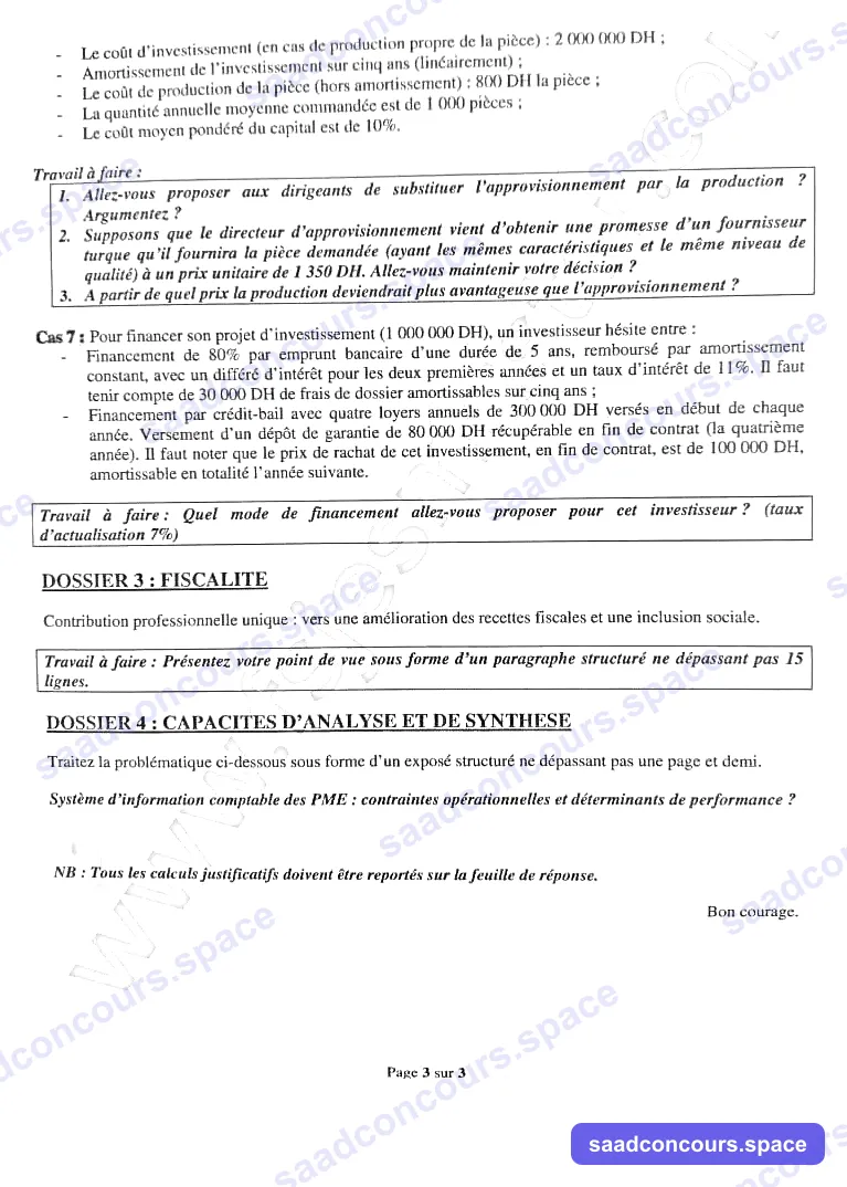 Extrait scanné — FSJES Souissi 2022