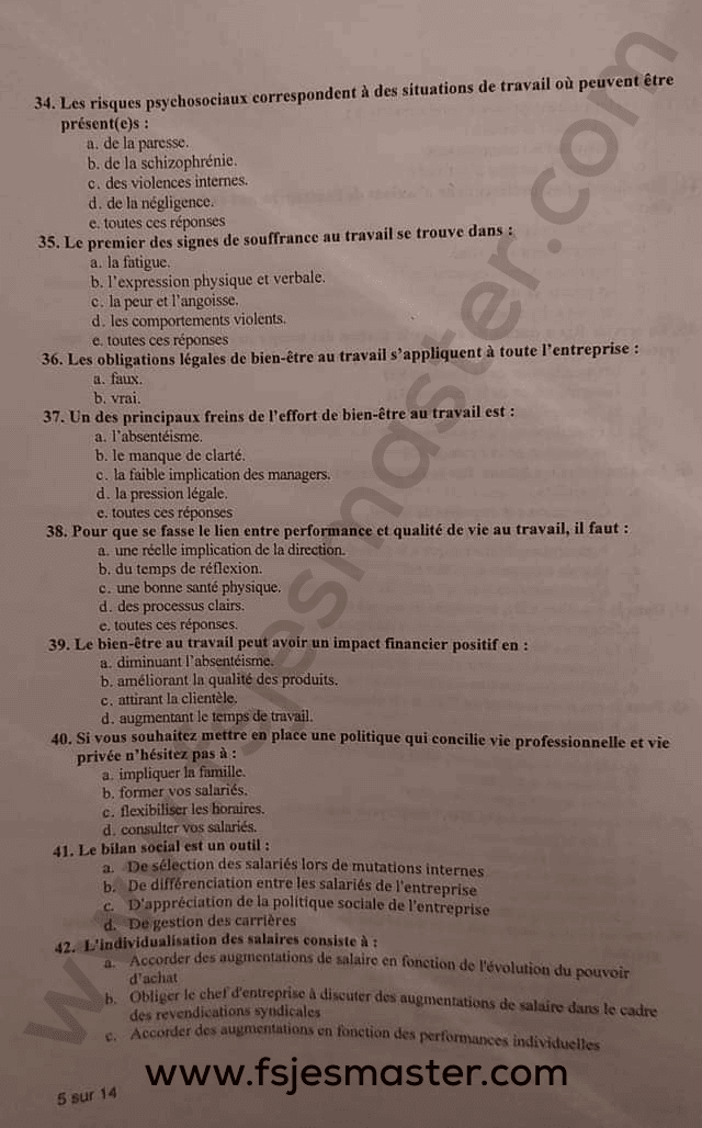 Extrait scanné — FSJES Agdal 2022