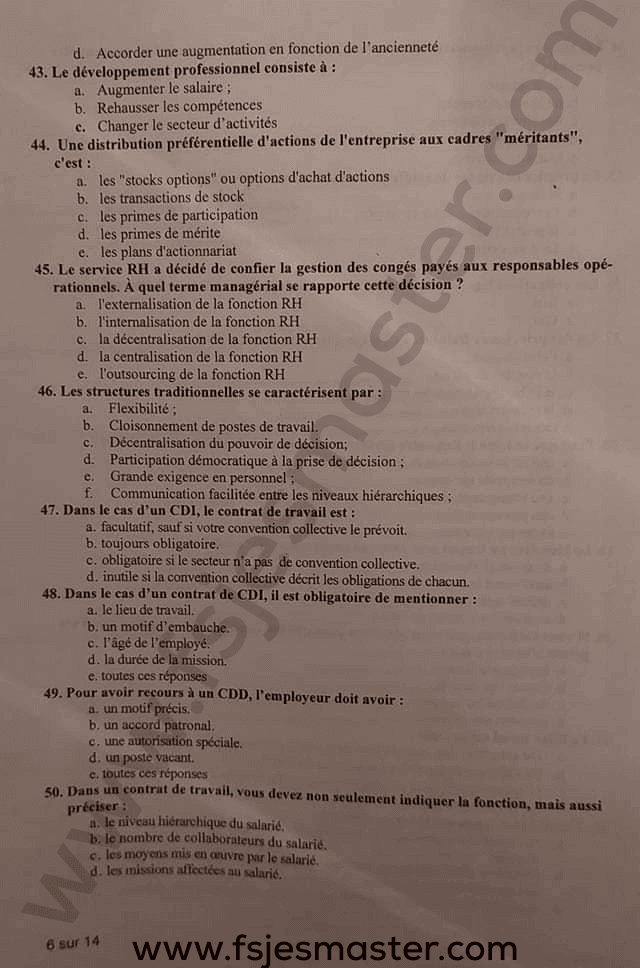 Extrait scanné — FSJES Agdal 2022