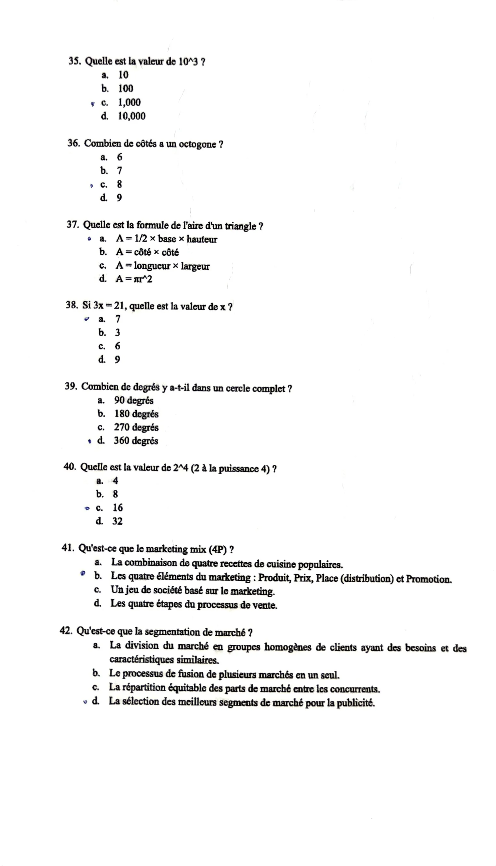 Extrait scanné — FSJES Souissi 2023