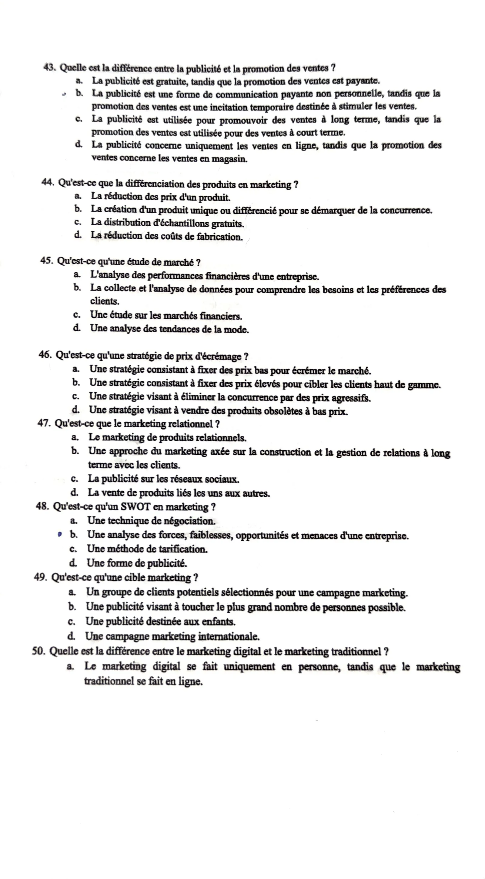 Extrait scanné — FSJES Souissi 2023