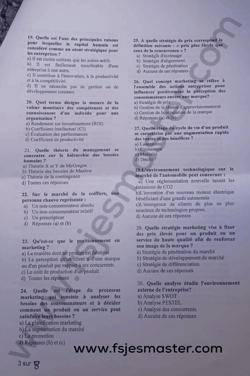 Extrait scanné — FSJES Agdal 2023
