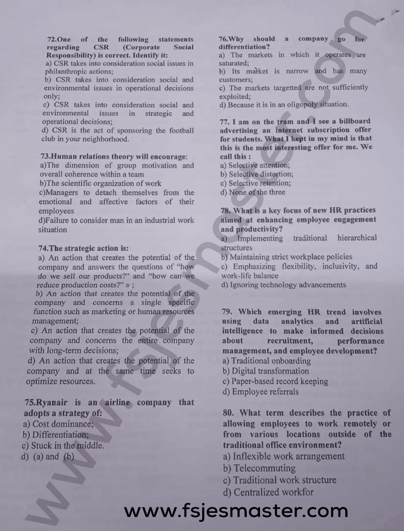 Extrait scanné — FSJES Agdal 2023