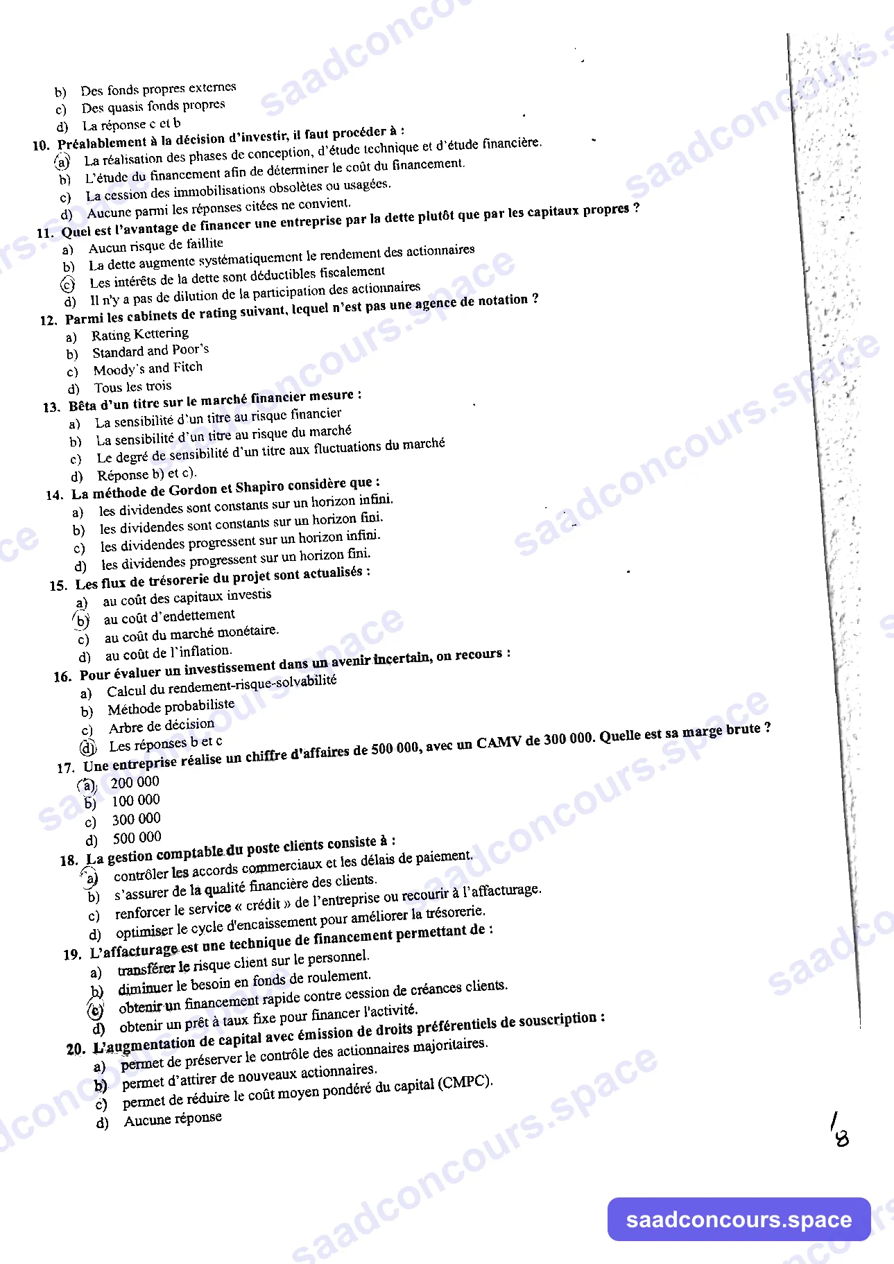 Extrait scanné — FSJES Agdal 2024