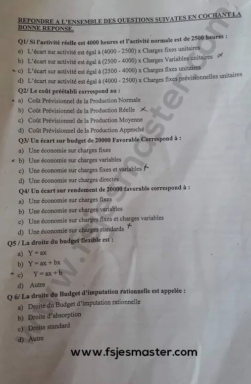 Extrait scanné — ENCG Settat 2018