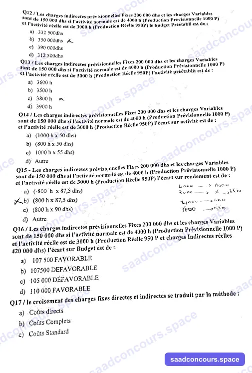 Extrait scanné — ENCG Settat 2018