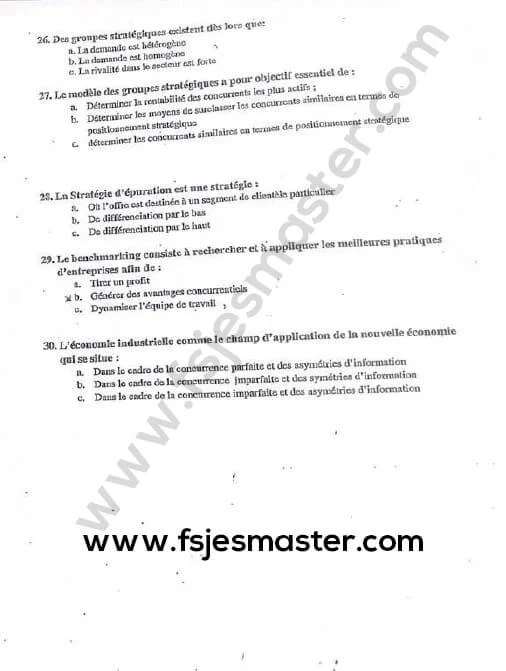 Extrait scanné — FSJES Settat 2019