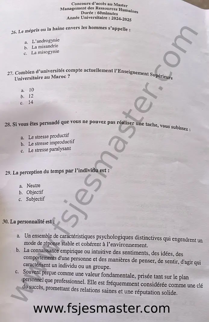 Extrait scanné — FEG Settat 2024