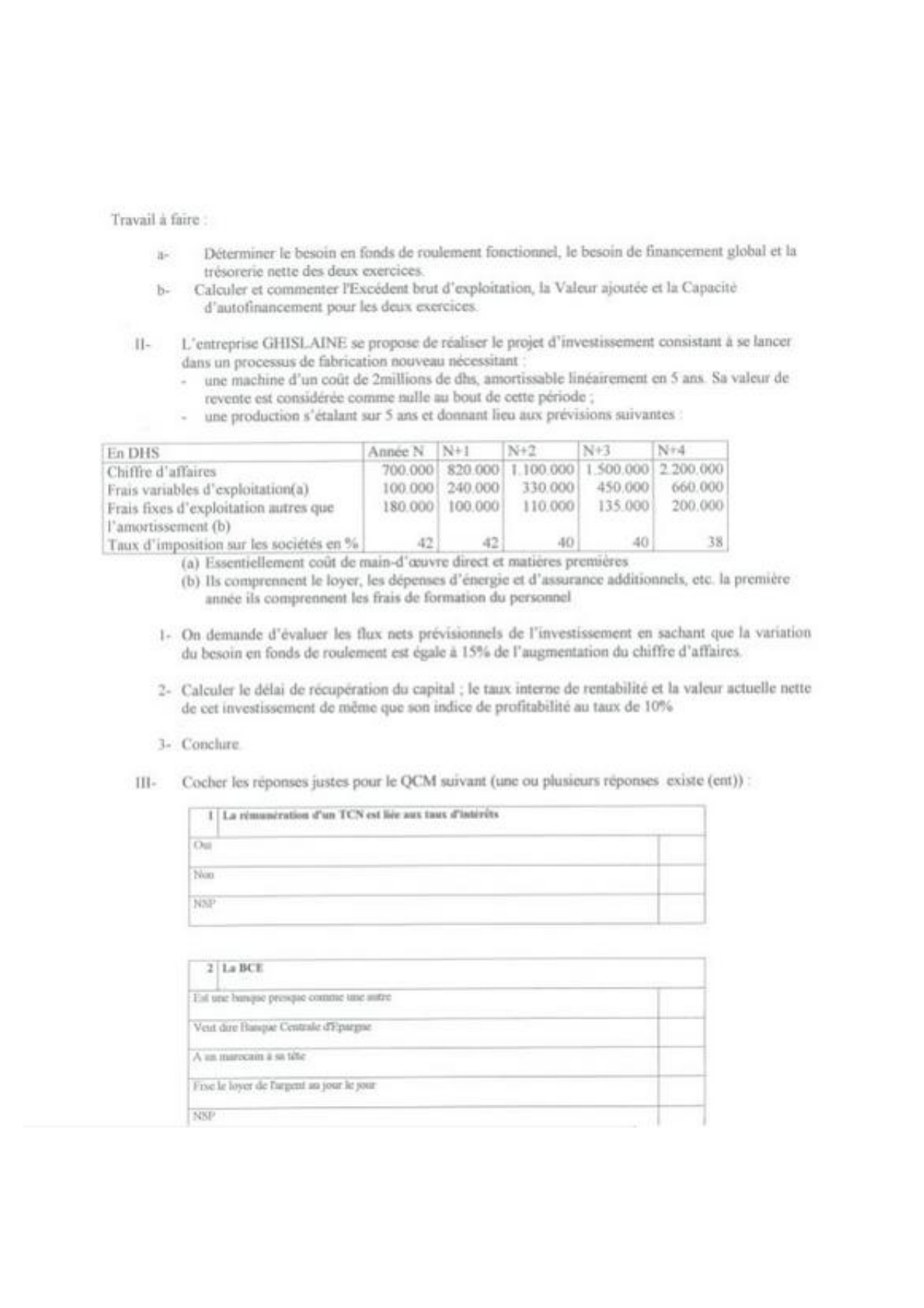 Extrait scanné — ENCG Settat non précisée